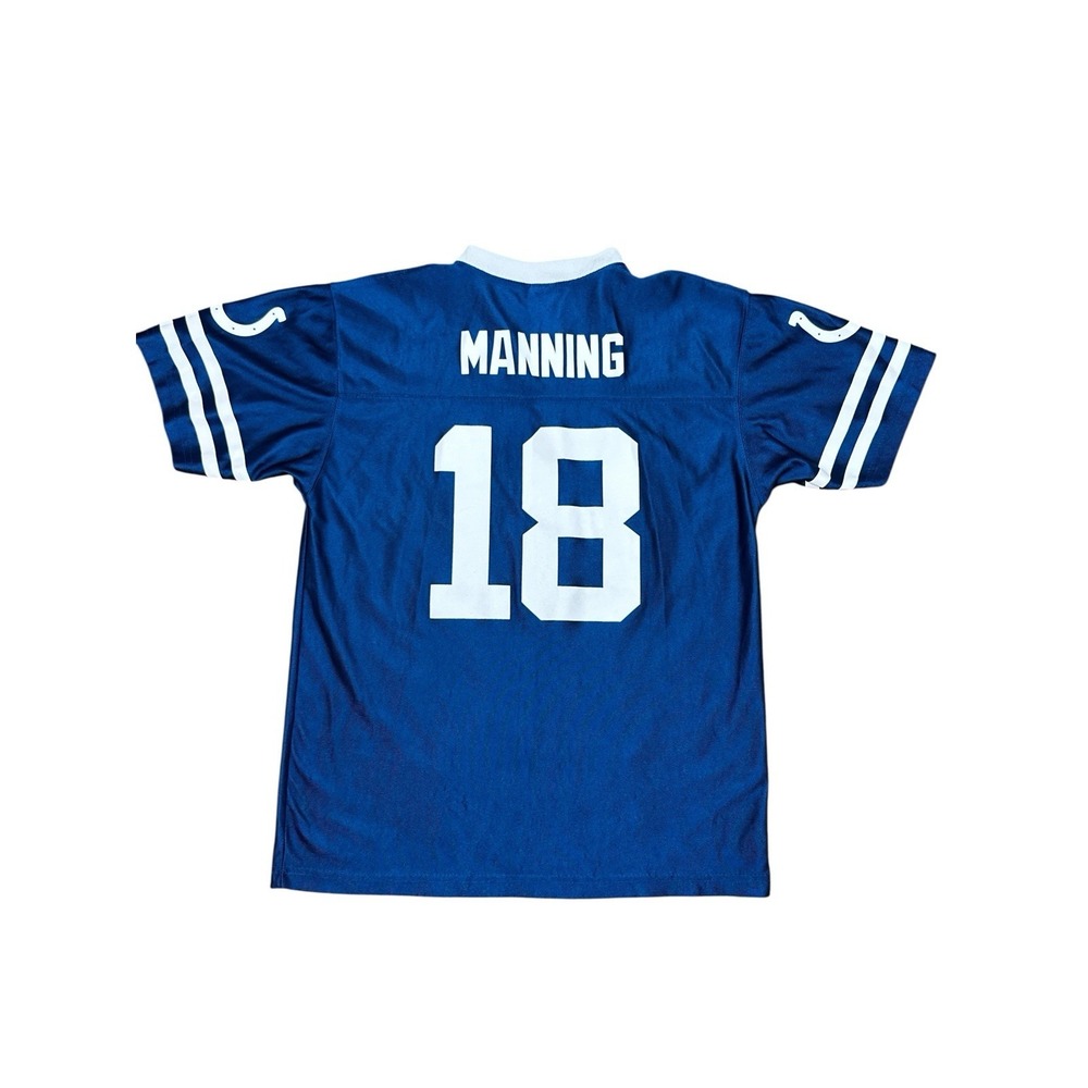 Peyton Manning #18 Indianapolis Colts NFL Team Apparel Youth Jersey Size XL18-20
